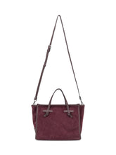 Gianni Chiarini Miss Marcella Suede Bag in Bordeaux - Collezione Happy Birthday | Lidia Shopping