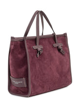 Gianni Chiarini Miss Marcella Suede Bag in Bordeaux - Collezione Happy Birthday | Lidia Shopping