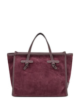 Gianni Chiarini Miss Marcella Suede Bag in Bordeaux - Collezione Happy Birthday | Lidia Shopping