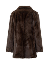 Valentini Cappotto Doppiopetto in Eco Pelliccia Donna - Abbigliamento Donna | Lidia Shopping