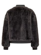 Valentini 1972 Black Faux Fur Bomber - Collezione Happy Birthday | Lidia Shopping