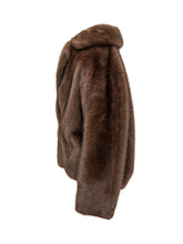 Valentini 1972 Giacca in Eco Pelliccia con Revers - Abbigliamento Donna | Lidia Shopping