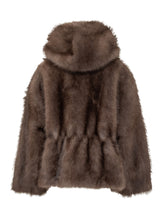 Valentini Cappotto in Pelliccia con Cappuccio - Abbigliamento Donna | Lidia Shopping