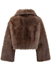 Valentini 1972 Giacca Cropped in Eco Pelliccia - Abbigliamento Donna | Lidia Shopping
