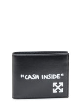 Portafoglio Off-White Jitney Quote Bifold Nero - Accessori Uomo | Lidia Shopping