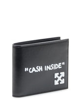 Portafoglio Off-White Jitney Quote Bifold Nero - Accessori Uomo | Lidia Shopping