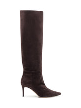 Brown Suede High Boots Roberto Festa - Collezione Happy Birthday | Lidia Shopping