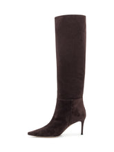 Brown Suede High Boots Roberto Festa - Collezione Happy Birthday | Lidia Shopping