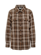Brown check shirt P.A.R.O.S.H. - Collezione Happy Birthday | Lidia Shopping