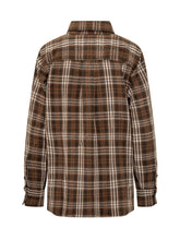Brown check shirt P.A.R.O.S.H. - Collezione Happy Birthday | Lidia Shopping