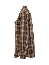 Brown check shirt P.A.R.O.S.H. - Collezione Happy Birthday | Lidia Shopping