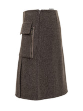 Wool mini skirt with pockets P.A.R.O.S.H. - Collezione Happy Birthday | Lidia Shopping