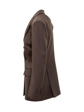 Blazer Parosh Doppiopetto Marrone - Abbigliamento Donna | Lidia Shopping