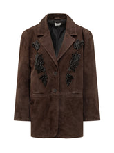 Blazer suede con perline P.A.R.O.S.H. - Abbigliamento Donna | Lidia Shopping