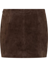 Suede mini skirt with beads P.A.R.O.S.H. - Collezione Happy Birthday | Lidia Shopping