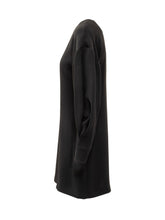 Black balloon sleeve dress P.A.R.O.S.H. - Collezione Happy Birthday | Lidia Shopping