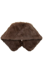 Brown faux fur collar by Parosh - Collezione Happy Birthday | Lidia Shopping