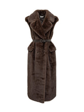 Gilet lungo pelliccia sintetica P.A.R.O.S.H. - Abbigliamento Donna | Lidia Shopping