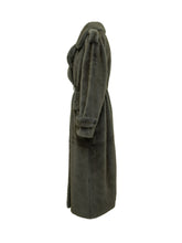 Cappotto Parosh in Pelliccia Grigia con Cintura - Abbigliamento Donna | Lidia Shopping