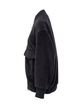 The Seafarer Blue Wool Bomber Jacket with Cargo Pockets - Collezione Happy Birthday | Lidia Shopping