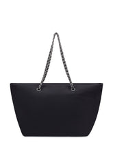 Shopper Tory Burch nera con catena - Borse A Spalla Donna | Lidia Shopping