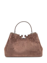 Borsa Tory Burch Eleanor Suede Media Cammello - Borse A Mano Donna | Lidia Shopping