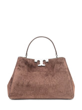 Borsa Tory Burch Eleanor Suede Media Cammello - Borse A Mano Donna | Lidia Shopping