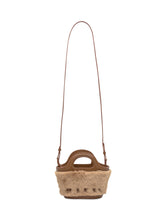 Marni Borsa a Tracolla in Pelliccia Beige e Pelle Marrone - Borse A Mano Donna | Lidia Shopping