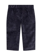 Moncler Kids Blue Corduroy Pants - Collezione Happy Birthday | Lidia Shopping