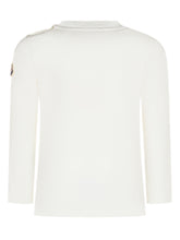 Moncler Kids T-Shirt Bianca con Orsetto - Abbigliamento Bambini | Lidia Shopping