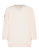Moncler Kids Light Pink Sweatshirt with Ruffles - Collezione Happy Birthday | Lidia Shopping