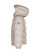 Moncler Kids Powder Pink Hooded Down Jacket - Collezione Happy Birthday | Lidia Shopping