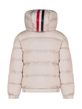 Moncler Kids Powder Pink Hooded Down Jacket - Collezione Happy Birthday | Lidia Shopping