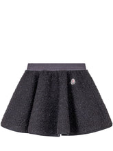 Moncler Kids Gonna Nera Svasata - Abbigliamento Bambini | Lidia Shopping