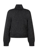 Giacca Nera Con Maniche In Maglia Moncler Enfant - Abbigliamento Bambini | Lidia Shopping