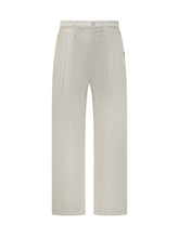 Amish White Straight-Leg Trousers - Amish | Lidia Shopping
