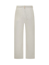 Amish White Straight-Leg Trousers - Amish | Lidia Shopping