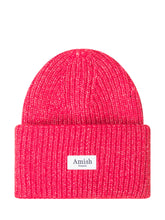 Amish Beanie in Lana Rosso Mélange - Accessori Uomo | Lidia Shopping