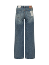 Lois Jeans a Gamba Larga in Denim Blu - Abbigliamento Donna | Lidia Shopping