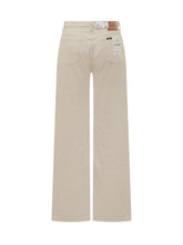 Lois Beige Wide-Leg Jeans - Collezione Happy Birthday | Lidia Shopping