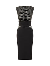 Abito midi Elisabetta Franchi nero - Abbigliamento Donna | Lidia Shopping
