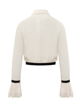 Elisabetta Franchi Camicia con Dettagli in Velluto - Abbigliamento Donna | Lidia Shopping
