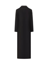 Cappotto Elisabetta Franchi Doppiopetto Lungo con Bottoni Oro - Abbigliamento Donna | Lidia Shopping
