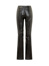 Pantaloni Elisabetta Franchi in Ecopelle Effetto Coccodrillo - Abbigliamento Donna | Lidia Shopping