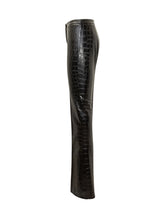Pantaloni Elisabetta Franchi in Ecopelle Effetto Coccodrillo - Abbigliamento Donna | Lidia Shopping