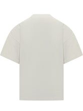 White Jil Sander T-Shirt with Black Logo - Collezione Happy Birthday | Lidia Shopping