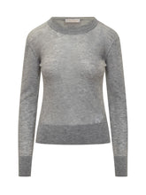 Genny Maglia Grigia Brillante a Maniche Lunghe - Abbigliamento Donna | Lidia Shopping