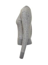 Genny Maglia Grigia Brillante a Maniche Lunghe - Abbigliamento Donna | Lidia Shopping