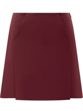Genny Gonna Minigonna Bordeaux Elegante - Abbigliamento Donna | Lidia Shopping