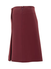 Genny Gonna Minigonna Bordeaux Elegante - Abbigliamento Donna | Lidia Shopping